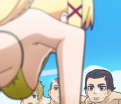 darkness punishing herself with pushups